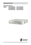 Epson Eneo DTR-6016/500CD User's Manual