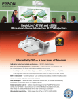 Epson 475Wi Product Brochure