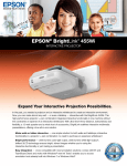 Epson 455Wi Product Specifications