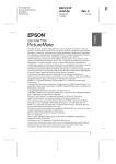 Epson A251B User's Manual