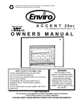Enviro ACCENT 25BV User's Manual