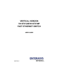 Enterasys Networks VH-8TX1MF User's Manual