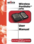 Enfora GSM0400 User's Manual