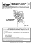 Enerco MH42T User's Manual