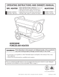 Enerco HS175KT User's Manual