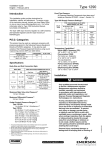 Emerson Type 1290 Vapor Recovery Regulator Installation Guide