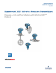 Emerson Rosemount 2051 Wireless Pressure Transmitters User's Manual