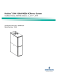 Emerson 120kW Installation Manual