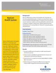 Emerson 28-105kW Case Studies