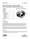 Emerson V150 Instruction Manual