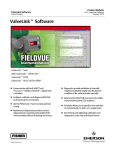 Emerson Fisher ValveLink Software Data Sheet