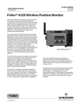 Emerson Fisher 4320 Data Sheet