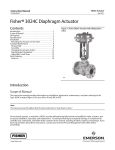 Emerson Fisher 3024C Installation Instructions