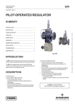 Emerson EZR Series Pressure Reducing Regulator Instruction Manual