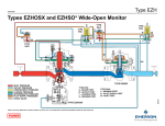 Emerson EZH and EZHSO Series Pressure Reducing Regulators Drawings & Schematics