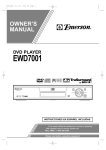 Emerson EWD7001 Owner's Manual