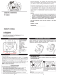 Emerson DTE200 Owner's Manual