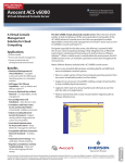 Emerson v6000 Brochures and Data Sheets