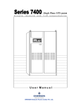 Emerson 7400 User's Manual