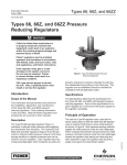 Emerson 66 Series Direct-Operated Regulators and Vacuum Service Equipment Instruction Manual