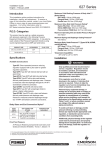 Emerson 627 Series Commercial/Industrial Regulators Installation Instructions
