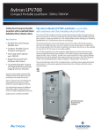 Emerson (LPV500-LPV700) Brochures and Data Sheets