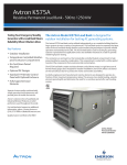 Emerson 500-1250KW Brochures and Data Sheets