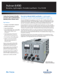 Emerson (K490) Brochures and Data Sheets