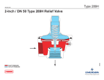 Emerson 289 Series Relief Valves / Backpressure Regulators Drawings & Schematics