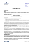 Emerson 10-150 KW (LSH) Load Bank Warranties