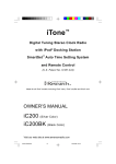 Emerson Process Management ITONE IC200 User's Manual