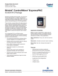 Emerson Process Management Bristol ControlWave ExpressPAC User's Manual
