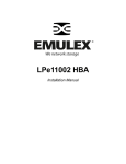EMC LPE11002EG User's Manual