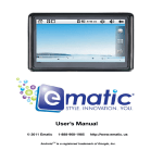Ematic EL440B User's Manual