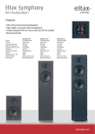 Eltax HiFi loudspeakers Symphony 4.4 User's Manual