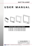 Elo TouchSystems JH 10T08 User's Manual