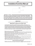 Elkay EDF14C User's Manual