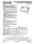 Elkay DRKAD2217 User's Manual