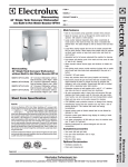 Electrolux WT44CL240 User's Manual