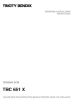 Electrolux TBC 651 X User's Manual