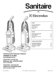 Electrolux SC5700/5800 User's Manual