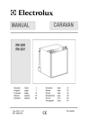 Electrolux RM 4280 User's Manual