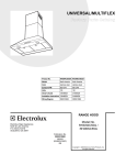 Electrolux RH30WC55G User's Manual