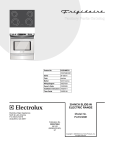 Electrolux PLES389E User's Manual