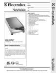 Electrolux Libero Line EDHLU User's Manual