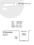 Electrolux FRIGIDAIRE PL30DD50EC User's Manual