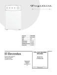 Electrolux FRIGIDAIRE FTW3014KW0 User's Manual