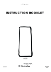 Electrolux ERN23800 User's Manual