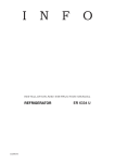 Electrolux ER 6334 U User's Manual