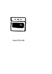 Electrolux EOG 600 User's Manual